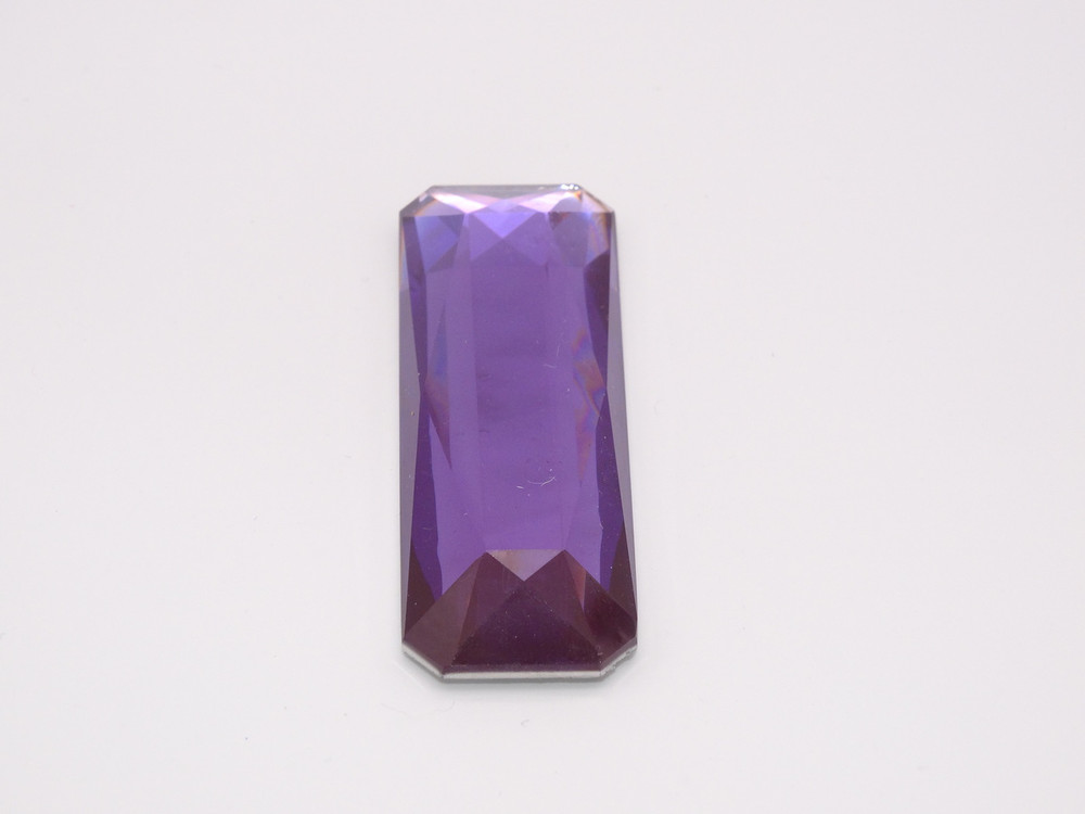10 Pieces - 21 x 60 mm Rectangular Stone - Lavender
