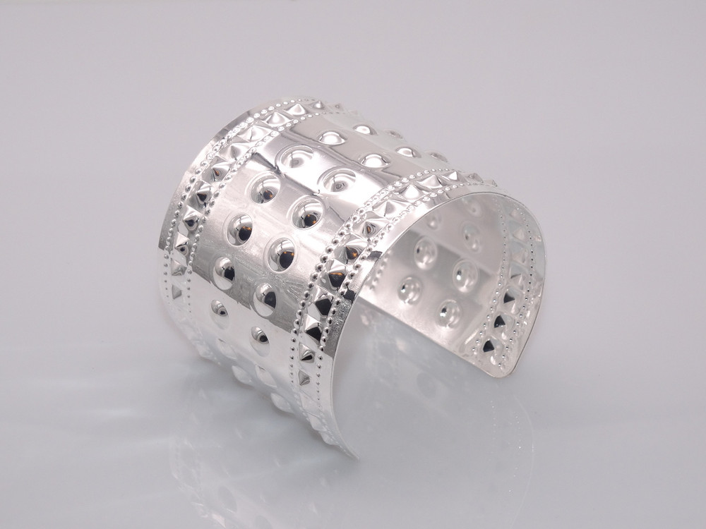 Silver Rugged Cuff  