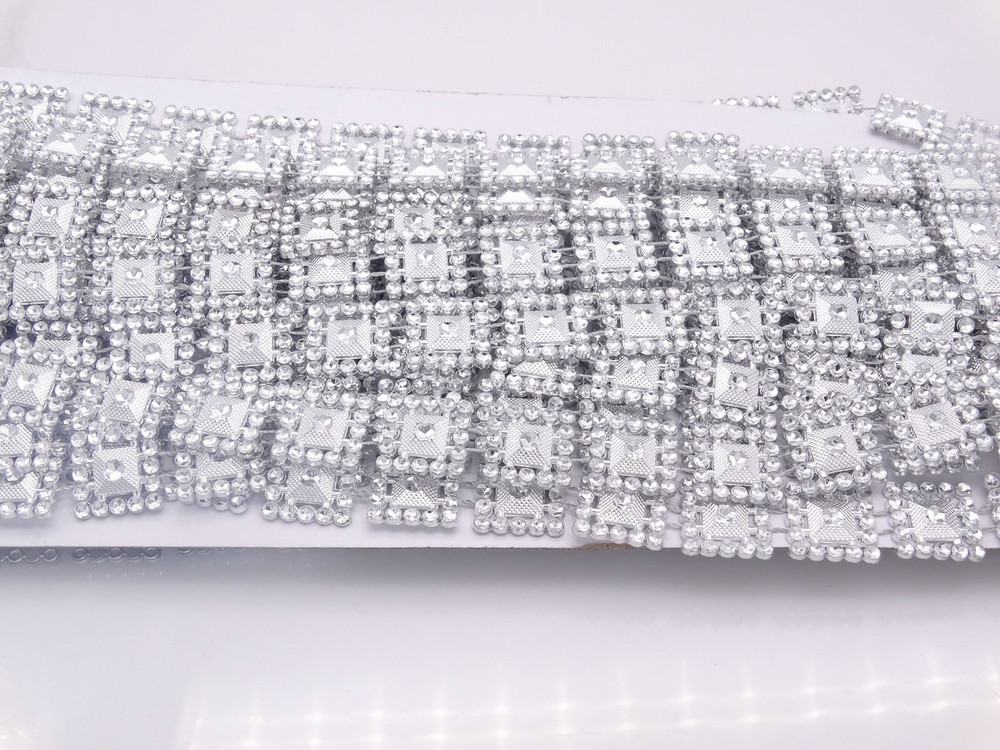 10 Yard Pack - 15mm Square Plastic Trim image